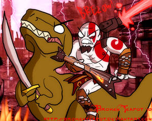 Kratos being even more awesome