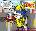 Sonic's part time job