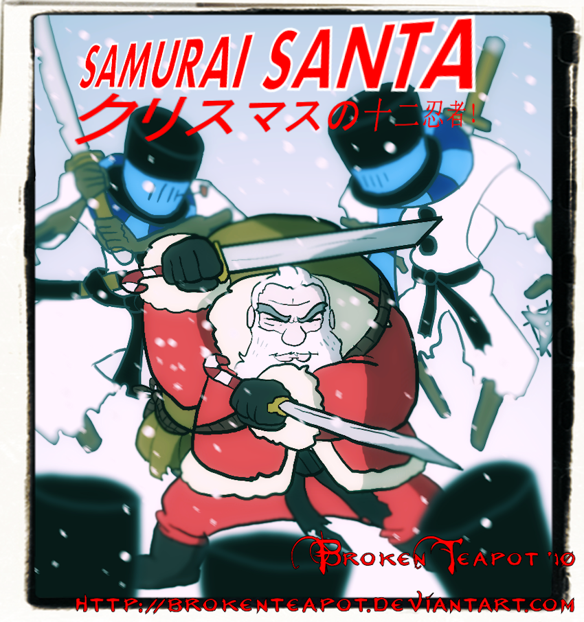Samurai Santa by BrokenTeapot on DeviantArt