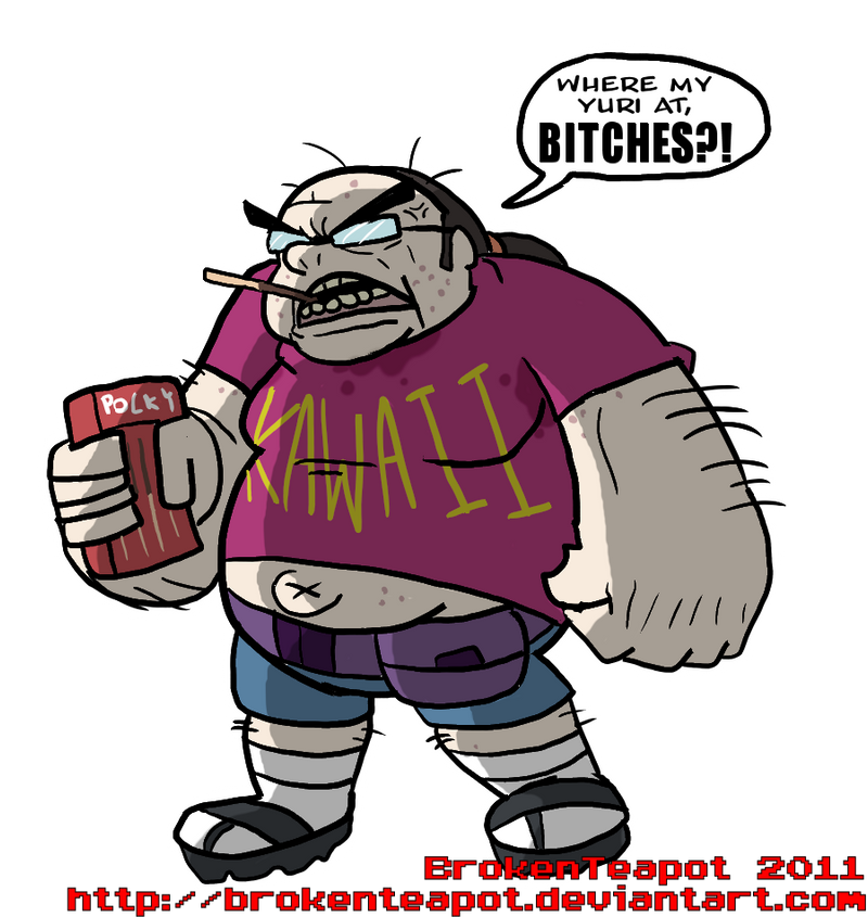 Fat anime neeeeerd by BrokenTeapot on DeviantArt