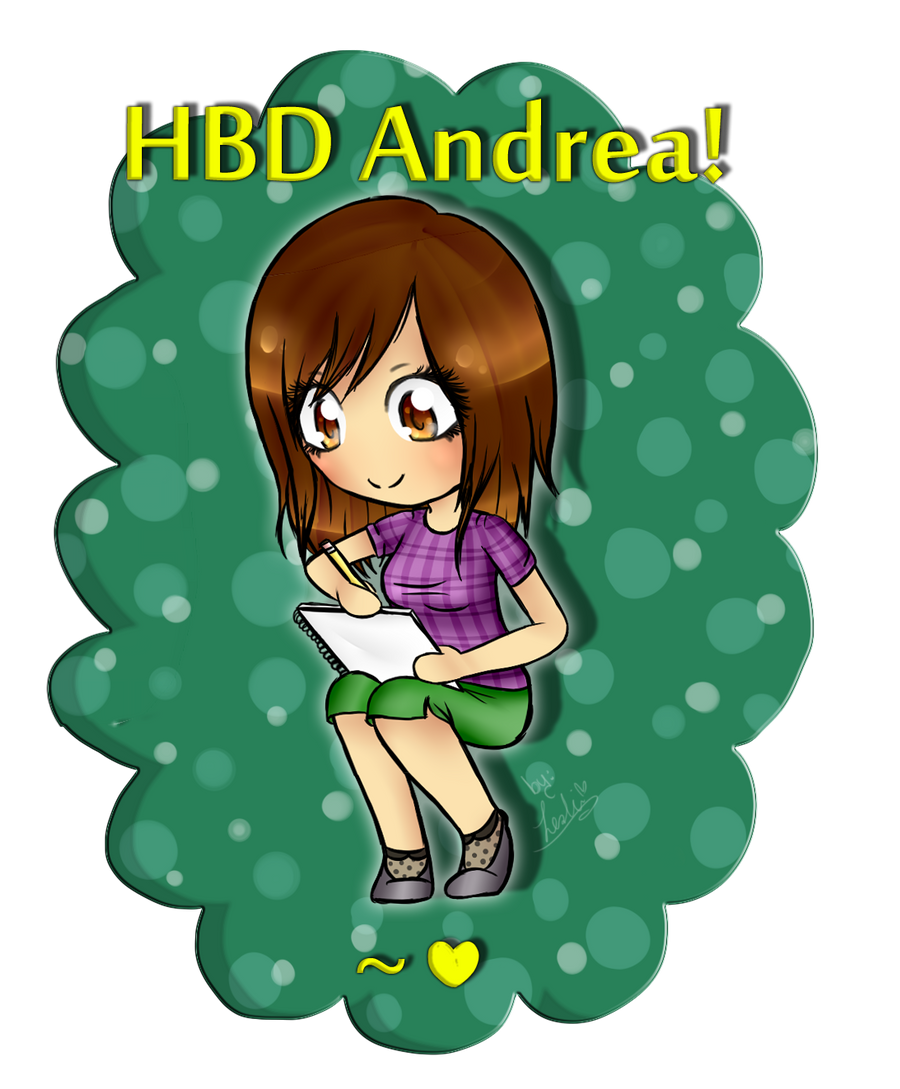 HBD Andrea!!