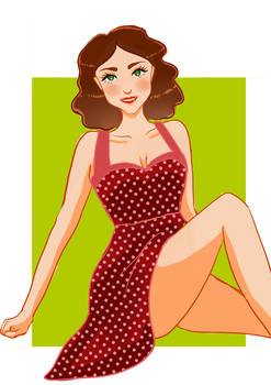 Pin-up girl