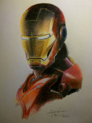 Iron Man by psychaurelidiot