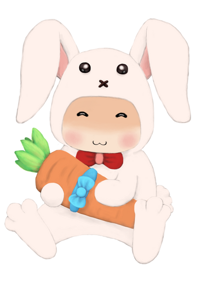Chibis Rabbids Rabbit - Chibi Animal Costume by AnneFaizuani on DeviantArt