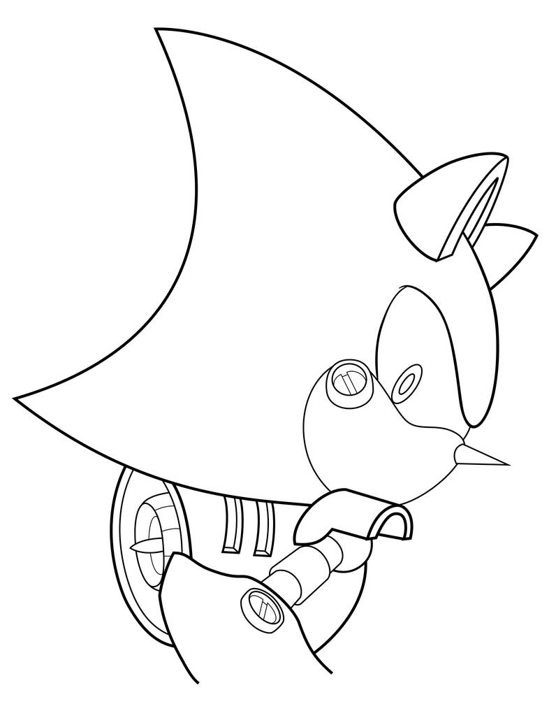 Coloring Page 2 Metal Sonic By Xaolin26 On DeviantArt coloring-page-2-metal-sonic-by-xaolin26-on-deviantart
