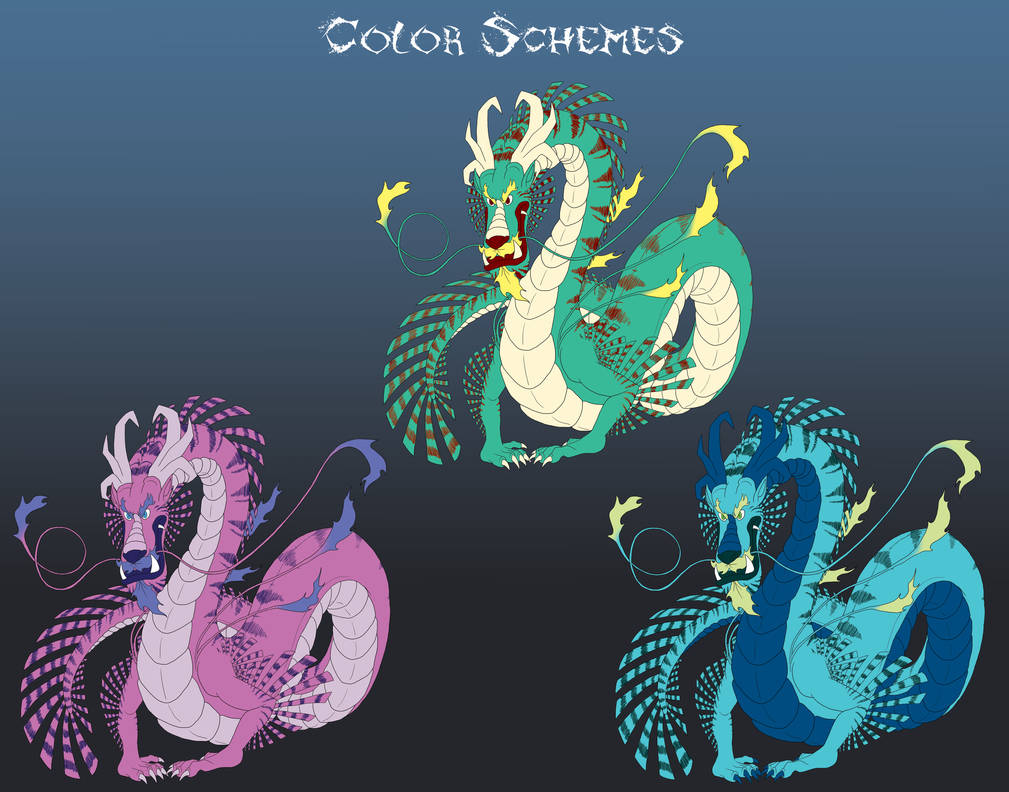 Fantasy-Character---Color-Schemes by Xaolin26 on DeviantArt