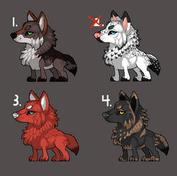 [CLOSED] Pixel wolf adopts (PayPal only!)