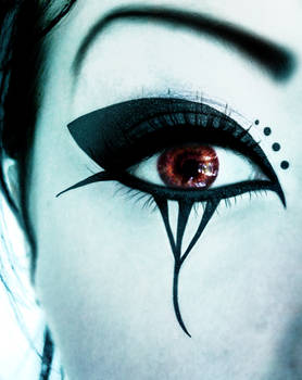 Deathrock make-up II