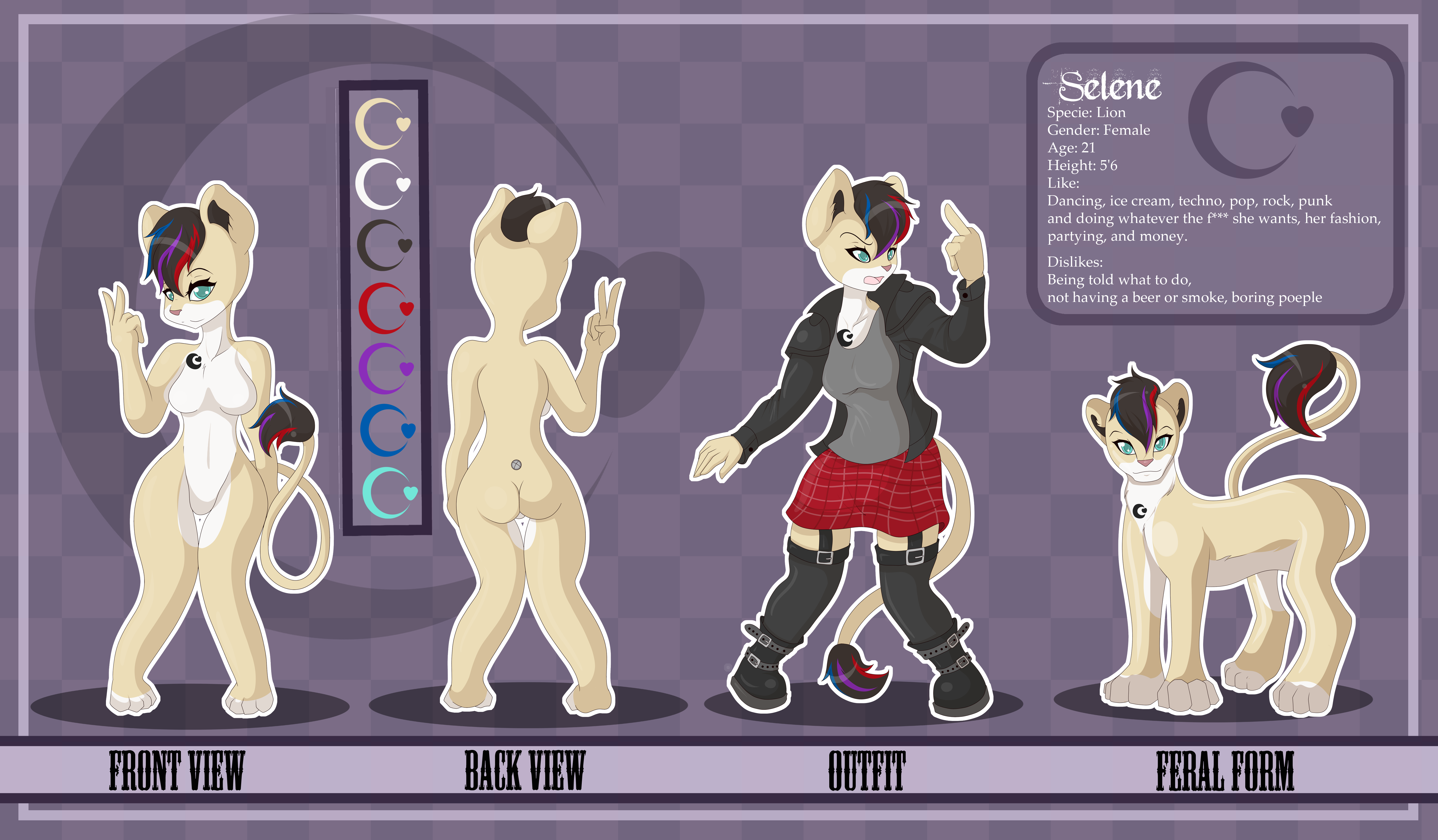 Selene ref sheet