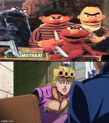 Giorno Giovanna React to SesamStraat