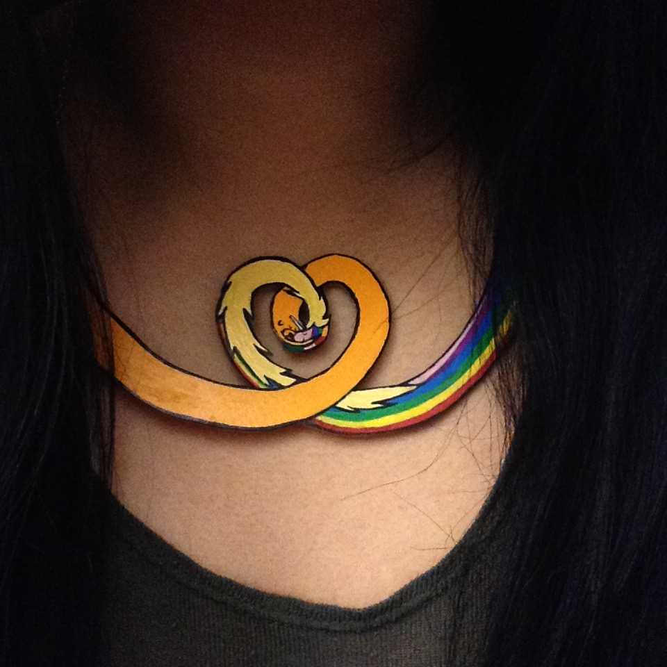 Lady Rainicorn and Jake Necklace!