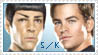 Kirk and Spock