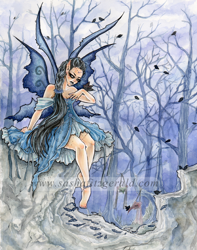 Shades of Blue Faerie