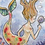 Mermaid and Puffer Fish