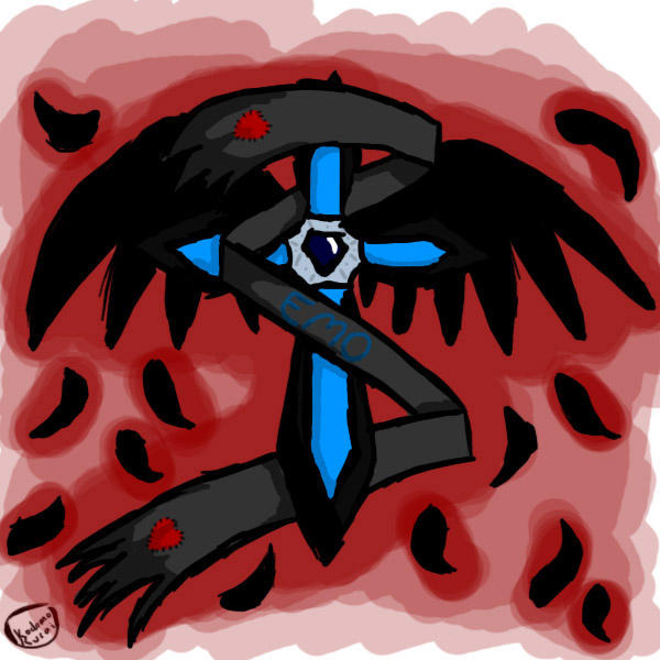 EMO cross by KodomoKurai on DeviantArt