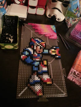 WIP - Mega Man X Perler