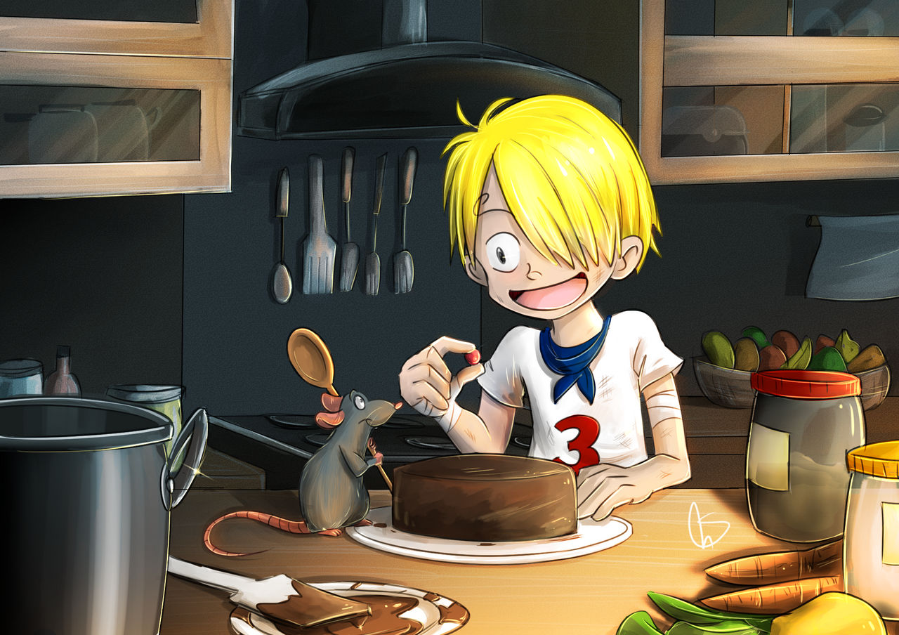 Sanji and Remy by S-concept