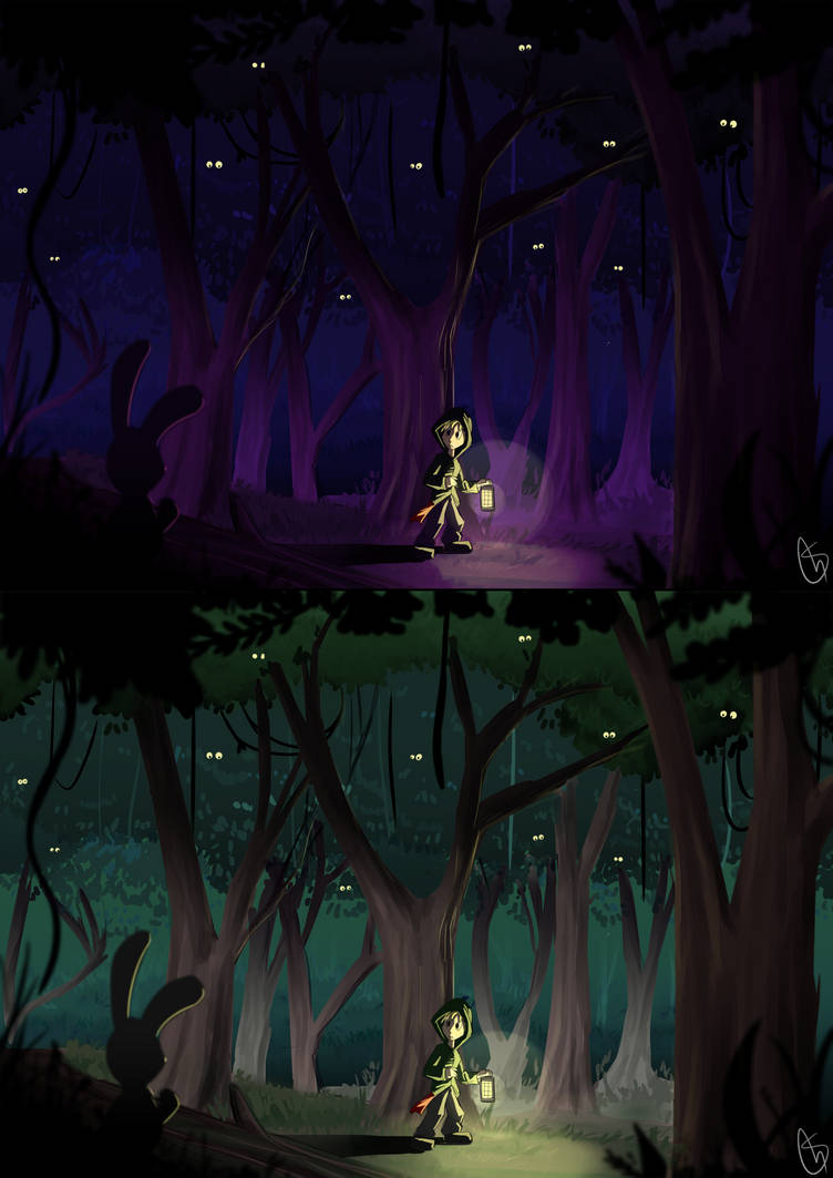 Scary forest by S-concept