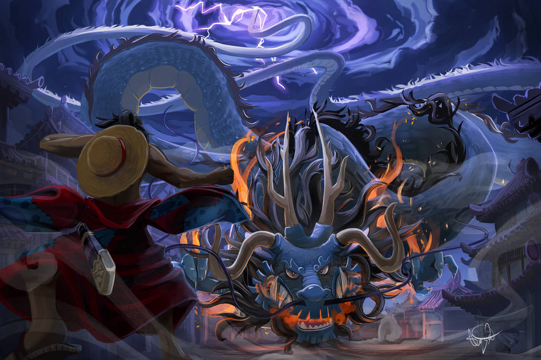 Luffy vs Kaido