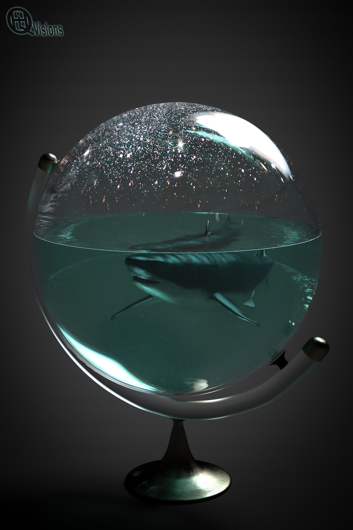 Shark Globe