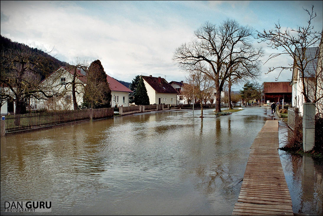 Bavarian Floods - Street II by RoqqR Bavarian Floods - Street II by RoqqR