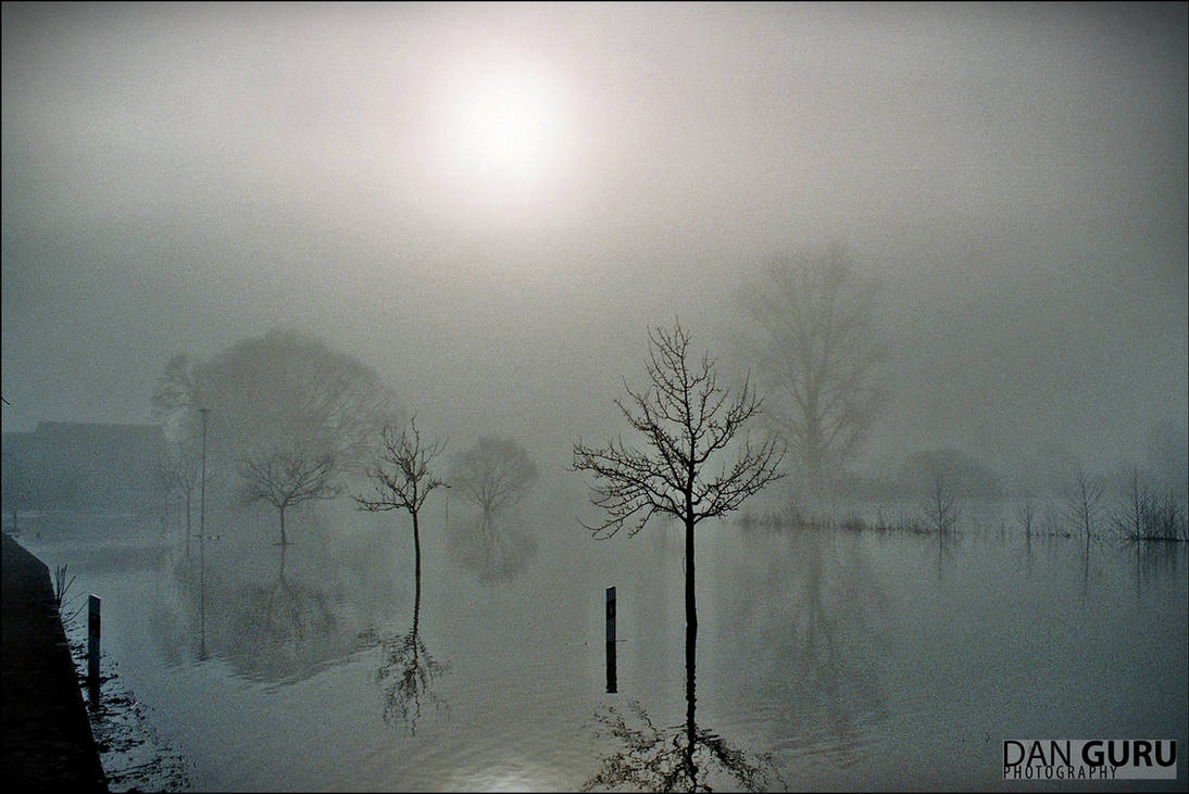 Bavarian Floods - Fog by RoqqR Bavarian Floods - Fog by RoqqR