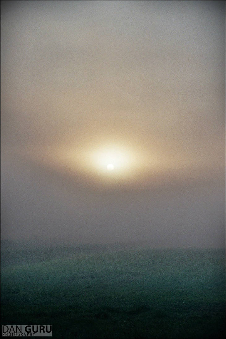 Through Fog - The Sun by RoqqR Through Fog - The Sun by RoqqR