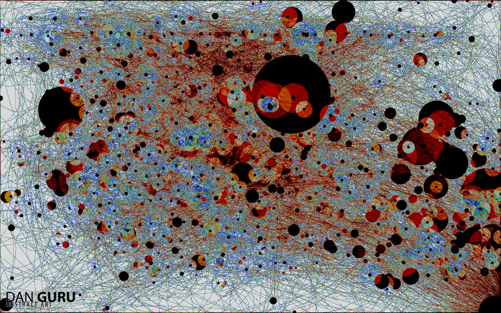 Black dots, colored lines by RoqqR