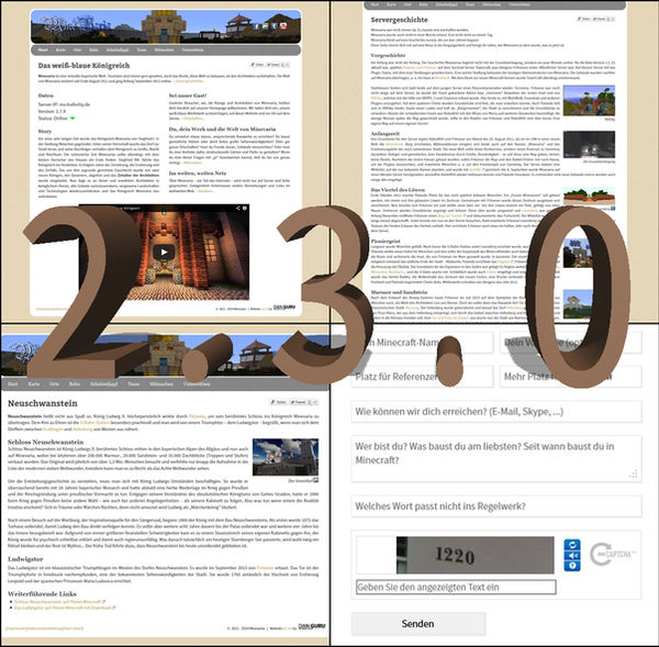 Minevaria Website 2.3 by RoqqR