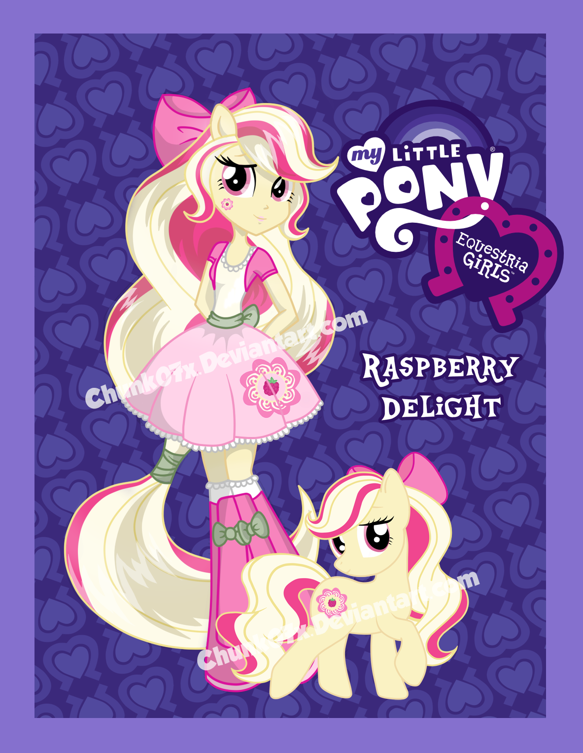 Equestria Girls OC - Raspberry Delight