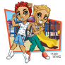 Monster High Oc's - Chase and Faolan