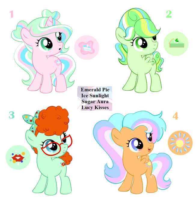 My Little Pony Generator Adoptables by teddybeard on DeviantArt
