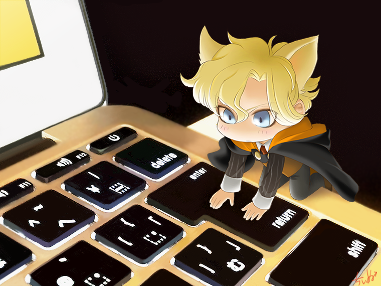 Chibi Computer Oc Anime Chibi Computer