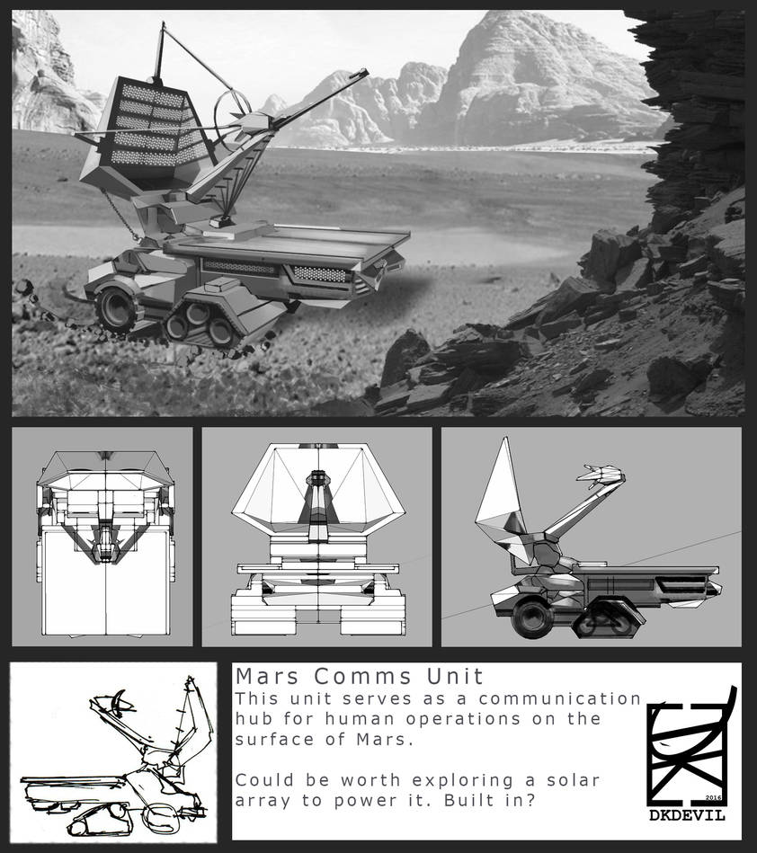 Mars Comms Rover - Syn Studio Assignment by DKDevil on DeviantArt