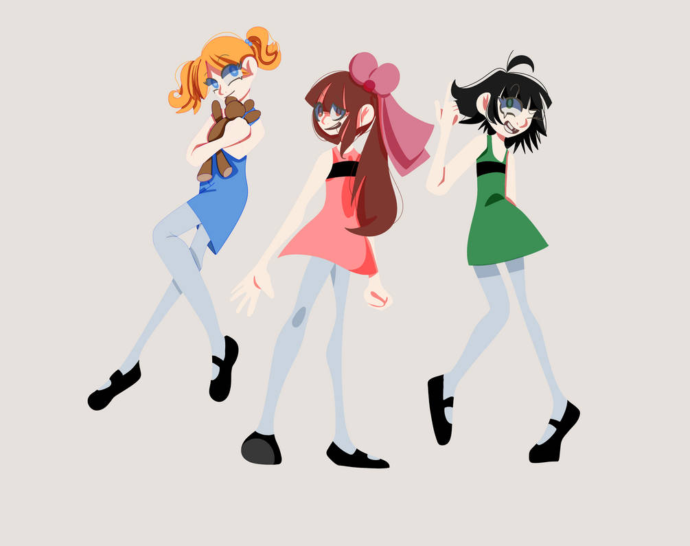 Powerpoff Deviantart Powerpuff Painting Project by UnknownParlor on DeviantArt