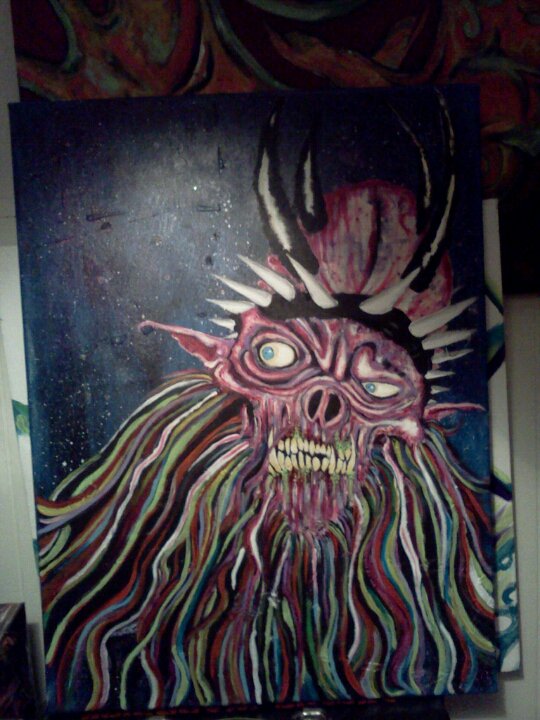 Oderus in Acrylics