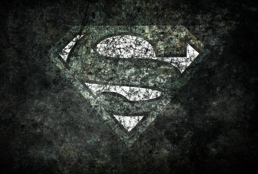 Superman: Grunge Wallpaper - Man of Steal