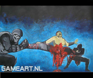 Noob Saibot Fatality Mortal Kombat 2011
