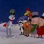 Bugs Bunny and friends singing Christmas songs