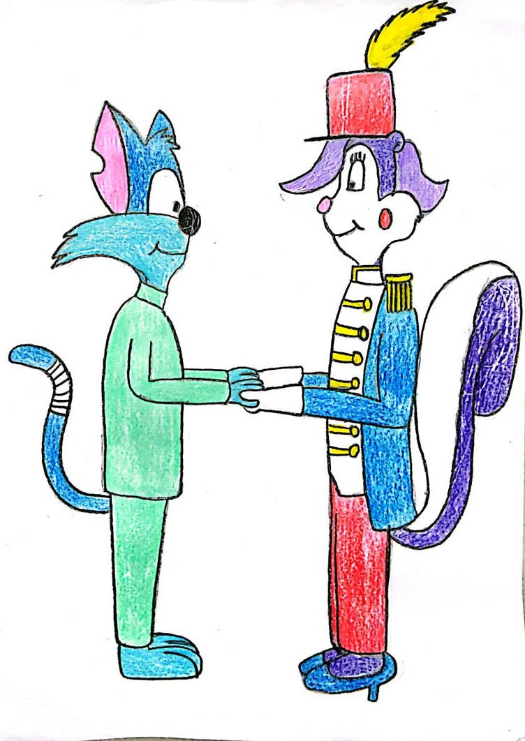 Fifi and Furrball in Nutcracker by JetChin on DeviantArt