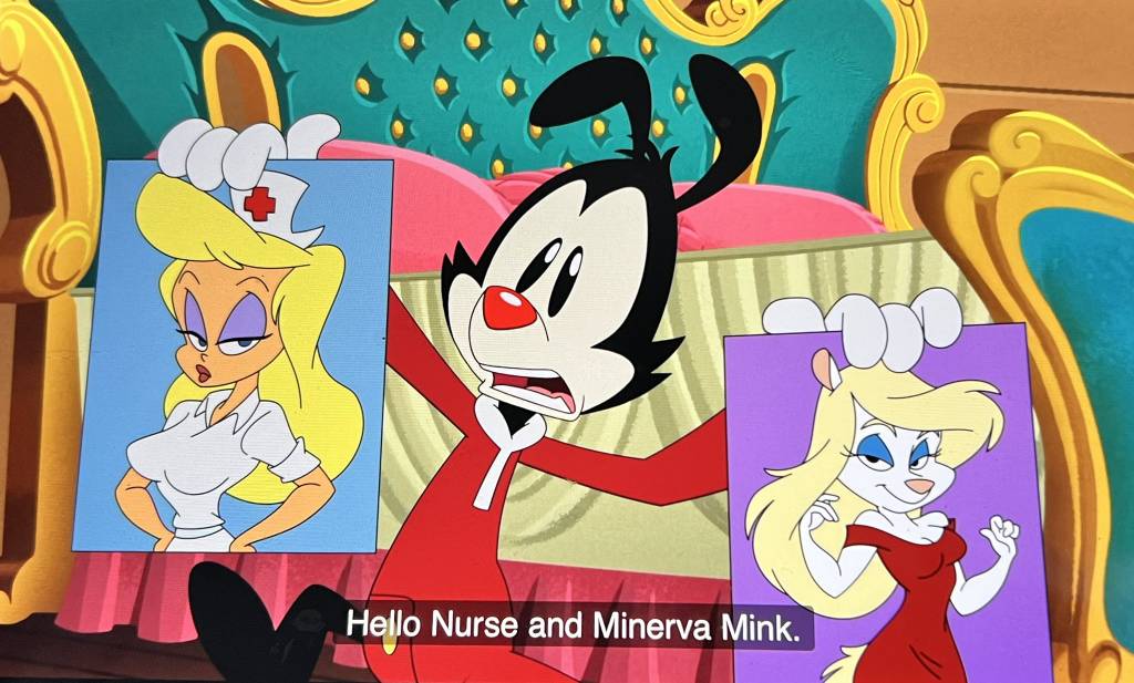 Hello Hurse Rigoanimate Minerva Mink and Hello Nurse in Animaniacs Reboot by JetChin on DeviantArt