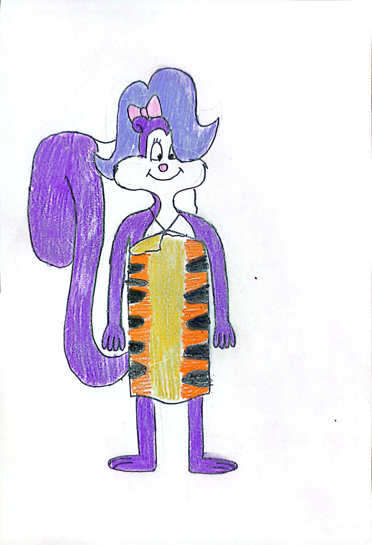 Fifi Friday: Fifi as Eep by JetChin on DeviantArt