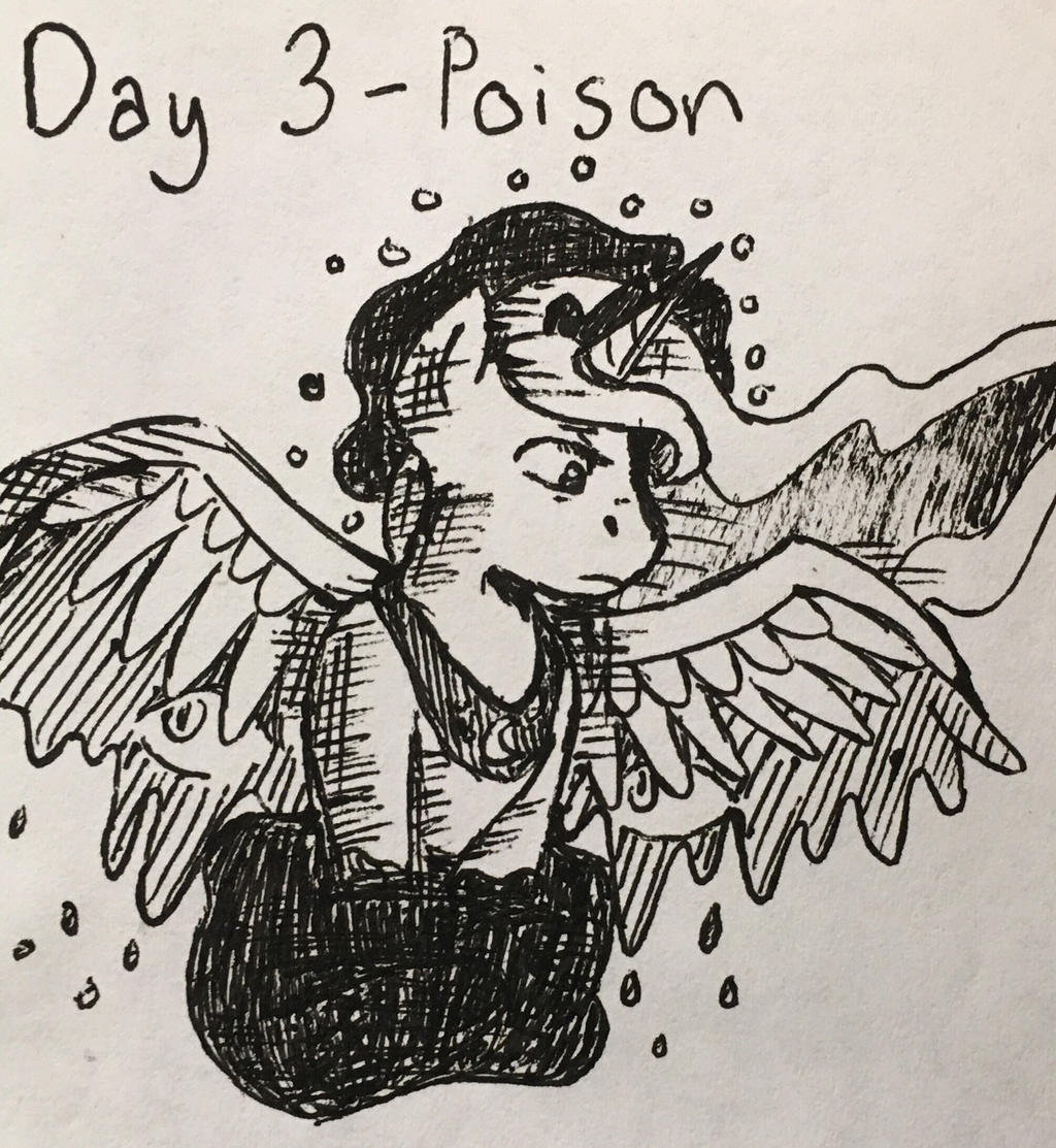 Inktober 2017 - Day 3 - Poison