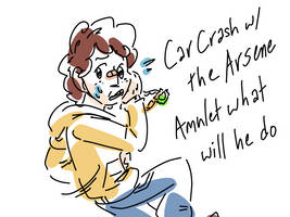 Car Crash w/ the Arsene Amulet what will he do