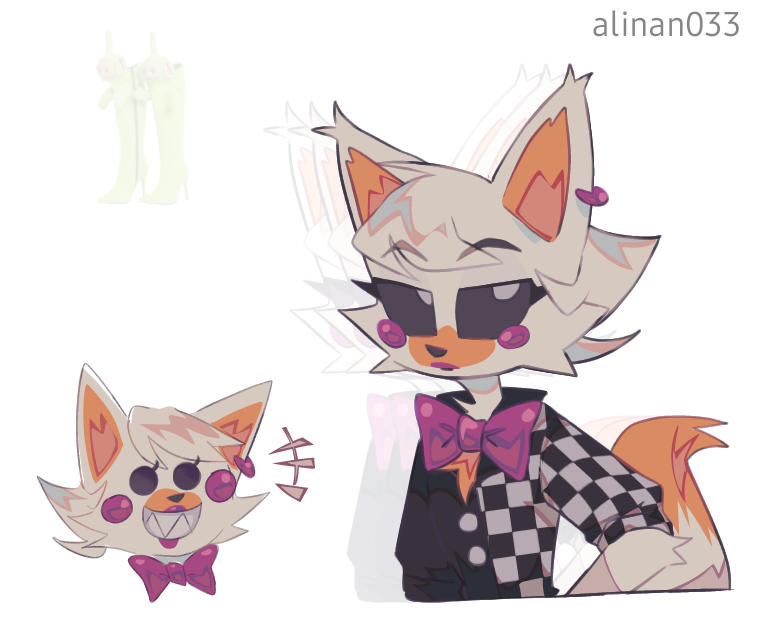 Lolbit First Design lolbit fanart!!!!! by alinan033 on DeviantArt