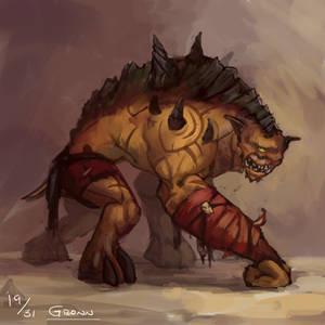 Daily Sketch 19 - Gronn