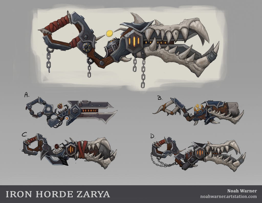 Iron Reeds Weapon Iron Horde Zarya - Weapon by TehSasquatch on DeviantArt