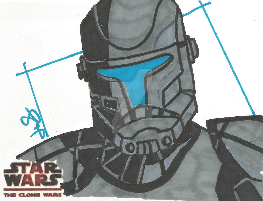 Republic Commando sketch by HooliganAlley on DeviantArt