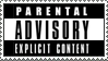 Parental Advisory Stamp