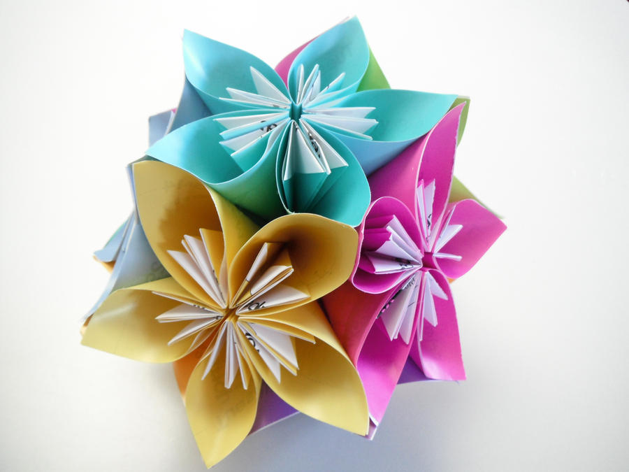 origami kusudama